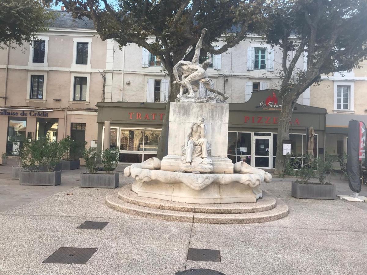 Gite Climatise Avec Piscine Sur Les Hauteurs De Bollène Exterior foto