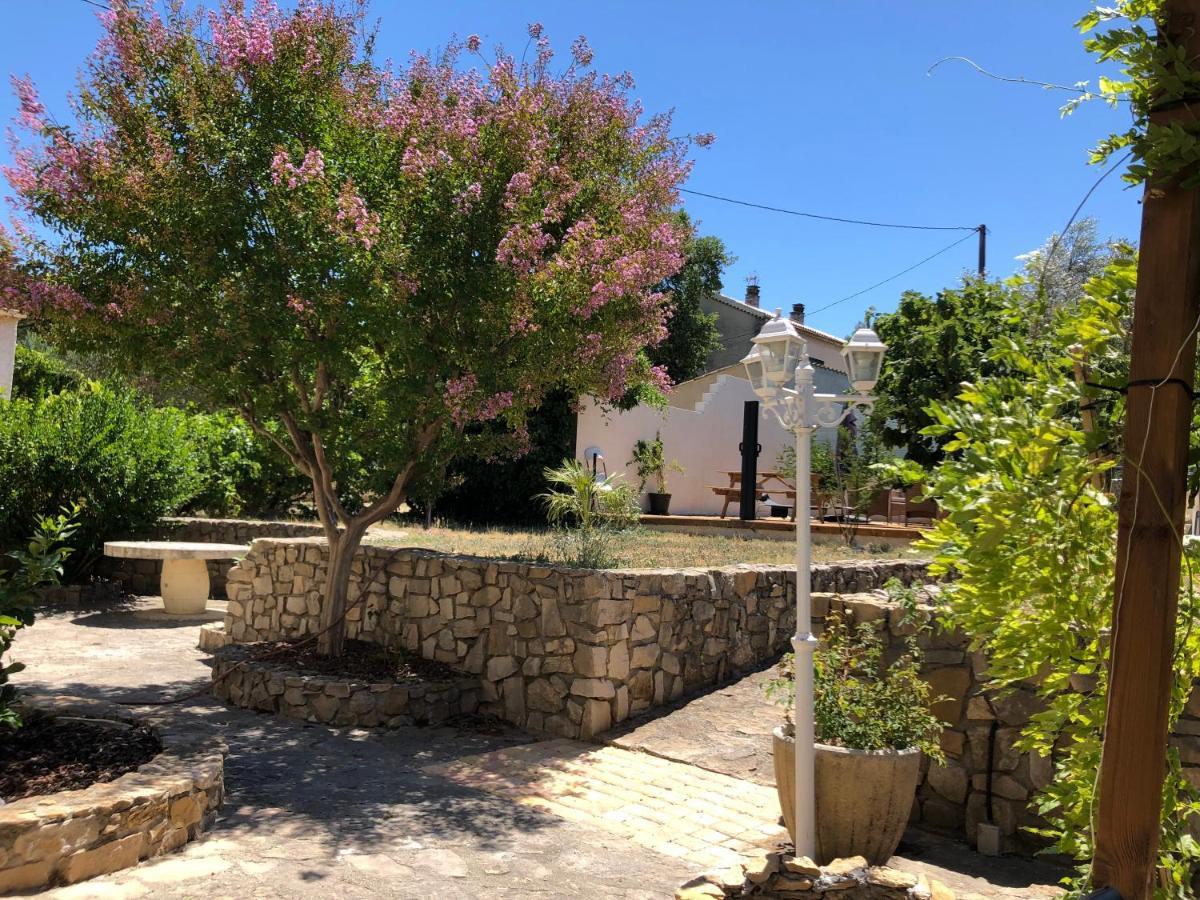 Gite Climatise Avec Piscine Sur Les Hauteurs De Bollène Exterior foto