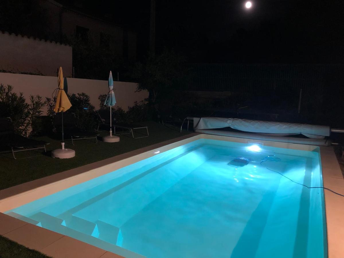 Gite Climatise Avec Piscine Sur Les Hauteurs De Bollène Exterior foto