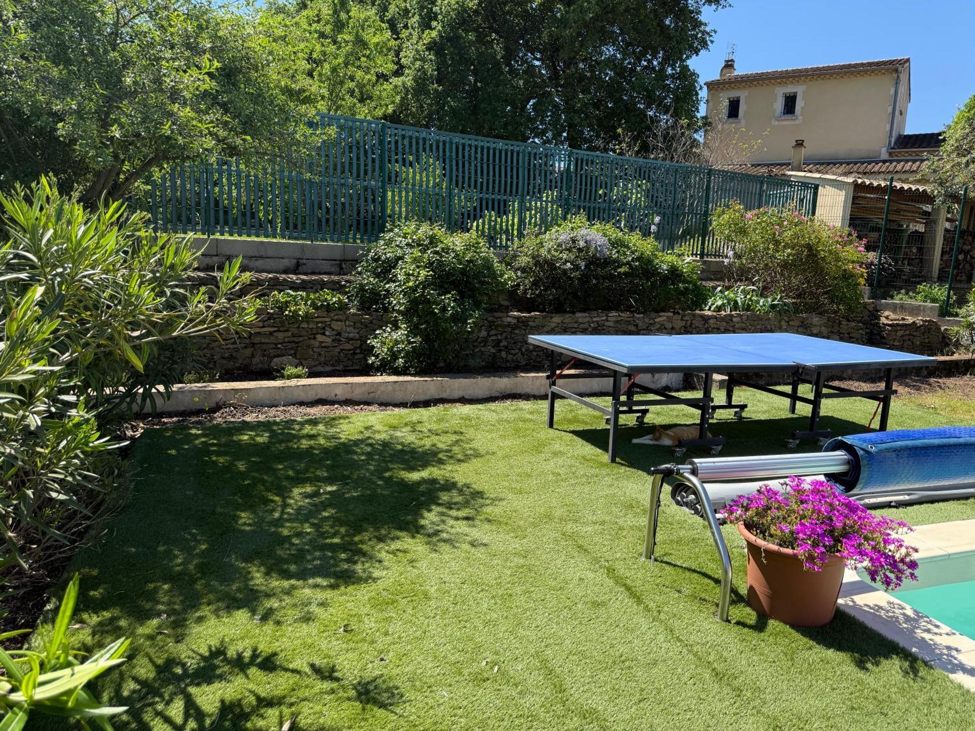 Gite Climatise Avec Piscine Sur Les Hauteurs De Bollène Exterior foto